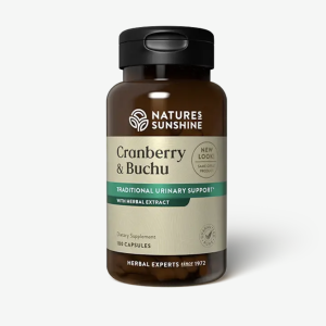 Nature's Sunshine Cranberry & Buchu Concentrate -- 100 Capsules